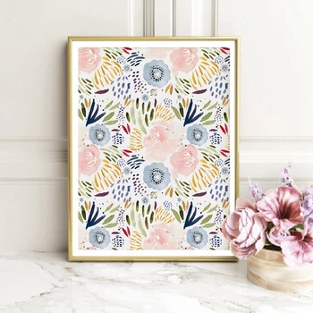 Watercolor Floral Posters and Prints Wall Art Canvas Painting Flowers Wall Picture for Living Room Home Decoration
Watercolor Floral Posters and Prints Wall Art Canvas Painting Flowers Wall Picture for Living Room Home Decoration