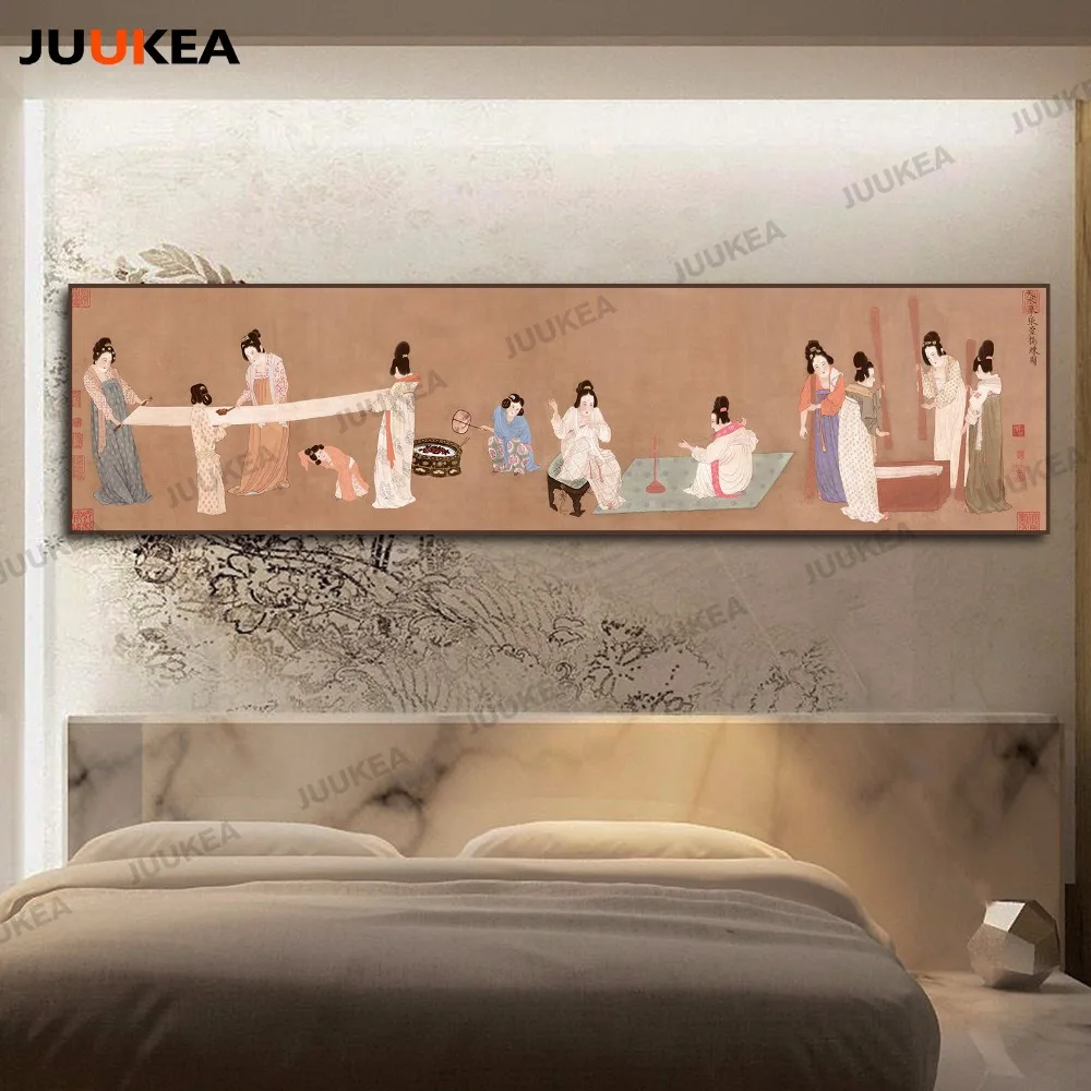 Chinese Black White Ink Claborate-style Painting Huge Size Canvas Print Painting Art, Wall Pictures For Living Room, Home Decor
Chinese Black White Ink Claborate-style Painting Huge Size Canvas Print Painting Art, Wall Pictures For Living Room, Home Decor