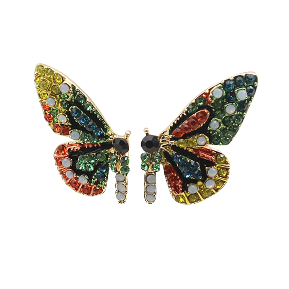 Fashion Colorful Crystal Butterfly Creative Design Stud Earrings Elegant Korean Style Sweety Earrings for Women
Fashion Colorful Crystal Butterfly Creative Design Stud Earrings Elegant Korean Style Sweety Earrings for Women