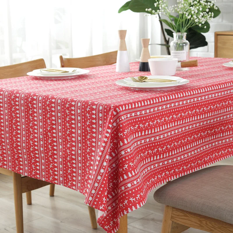 RULDGEE 2019 New Year Red Rectangular Tablecloth Cotton and Linen Table Cover Party Tablecloth for The Kitchen Table Christmas
RULDGEE 2019 New Year Red Rectangular Tablecloth Cotton and Linen Table Cover Party Tablecloth for The Kitchen Table Christmas
