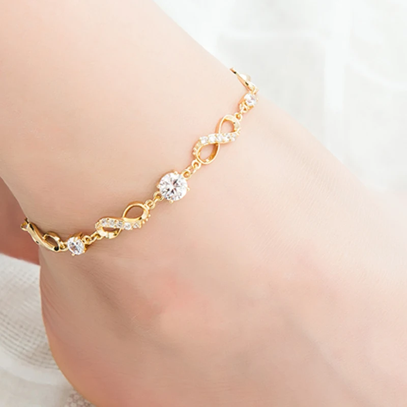 Fashion Bohemian Women Anklet Gold Silver Leg Chain Big Rhinestone Anklets Barefoot Crochet Sandals Beads Foot Jewelry
Fashion Bohemian Women Anklet Gold Silver Leg Chain Big Rhinestone Anklets Barefoot Crochet Sandals Beads Foot Jewelry