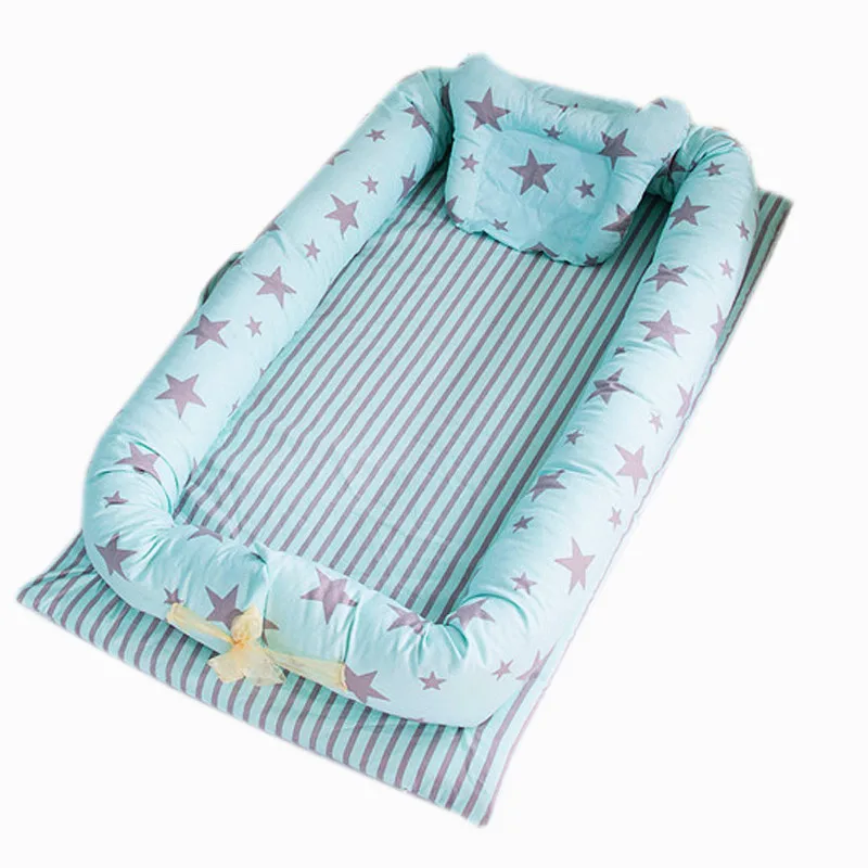 Baby Bag Portable bed in bed Newborn bed baby cot play mat Travel Bed with pillow washable
Baby Bag Portable bed in bed Newborn bed baby cot play mat Travel Bed with pillow washable
