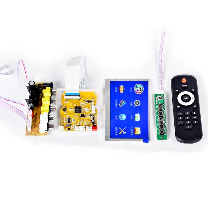DC9-12V 4.3Inch LCD Lossless Bluetooth Decoder Module DTS FLAC APE AC3 WAV MP3 MP4/MP5 HD Video Decode Board
DC9-12V 4.3Inch LCD Lossless Bluetooth Decoder Module DTS FLAC APE AC3 WAV MP3 MP4/MP5 HD Video Decode Board
