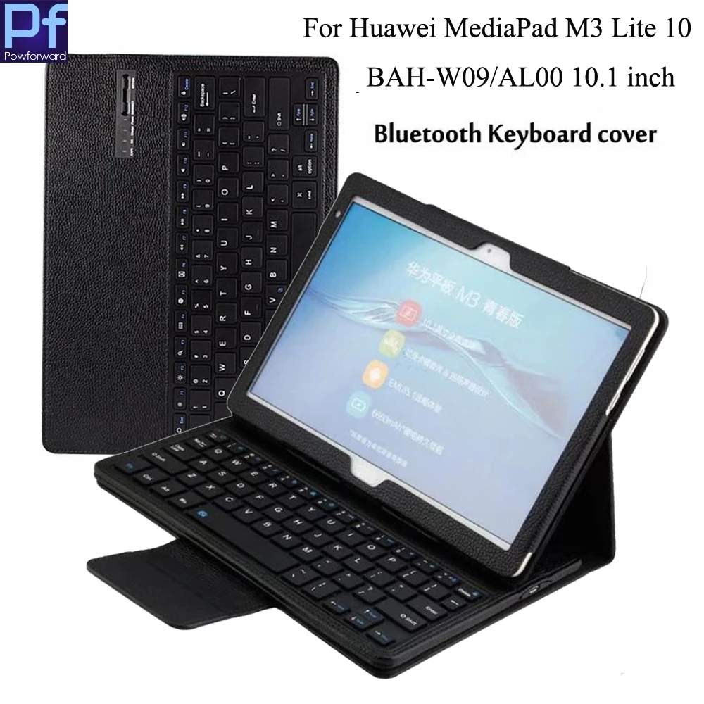 Wireless Bluetooth Keyboard Leather Cover Protective Case For 10.1'' Huawei MediaPad M3 Lite 10 BAH-W09 BAH-AL00 Tablet + gift
Wireless Bluetooth Keyboard Leather Cover Protective Case For 10.1'' Huawei MediaPad M3 Lite 10 BAH-W09 BAH-AL00 Tablet + gift