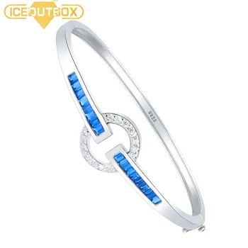 100% S925 Sterling Silver Bracelet For Women One Row 4 Prong Cubic Zircon Blue Brown Crystal 3mm Tennis Chain Fine Jewelry Gift
100% S925 Sterling Silver Bracelet For Women One Row 4 Prong Cubic Zircon Blue Brown Crystal 3mm Tennis Chain Fine Jewelry Gift