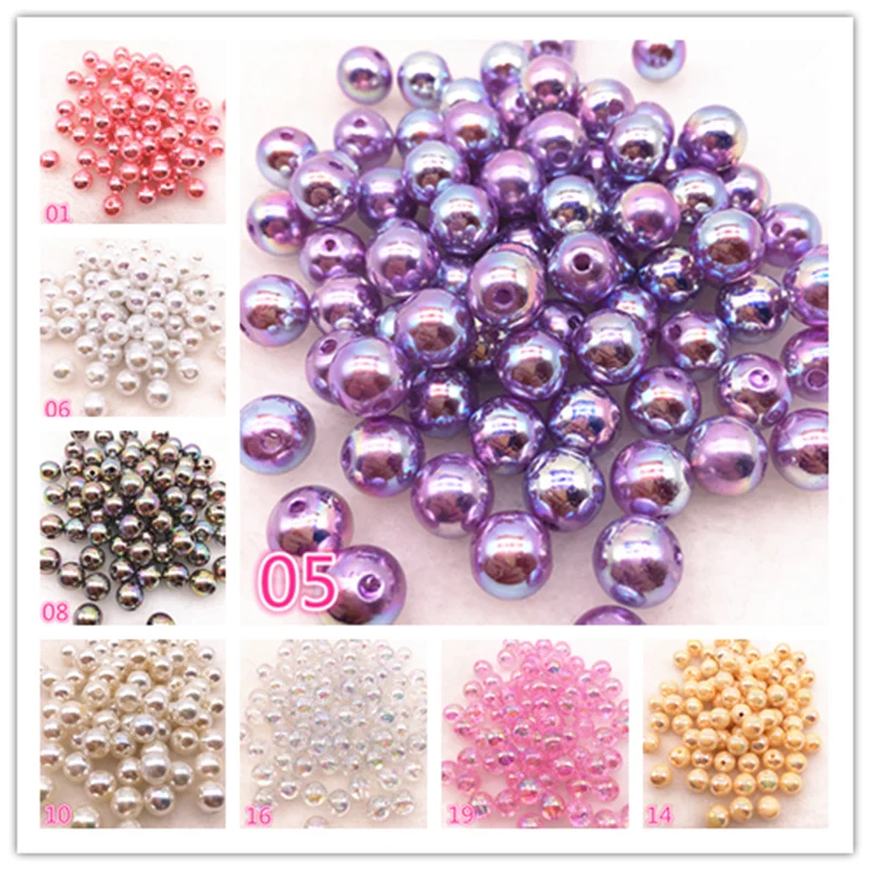 NEW 30pcs/lot 10mm Mixed Shiny AB Round Loose Plastic Spacer Beads For Jewelry Makeing Charms Production
NEW 30pcs/lot 10mm Mixed Shiny AB Round Loose Plastic Spacer Beads For Jewelry Makeing Charms Production
