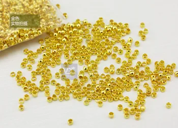 GOLD Positioning bead DIY dampers fixed line bead curtain accessories material crystal lamp 2.0MM
GOLD Positioning bead DIY dampers fixed line bead curtain accessories material crystal lamp 2.0MM