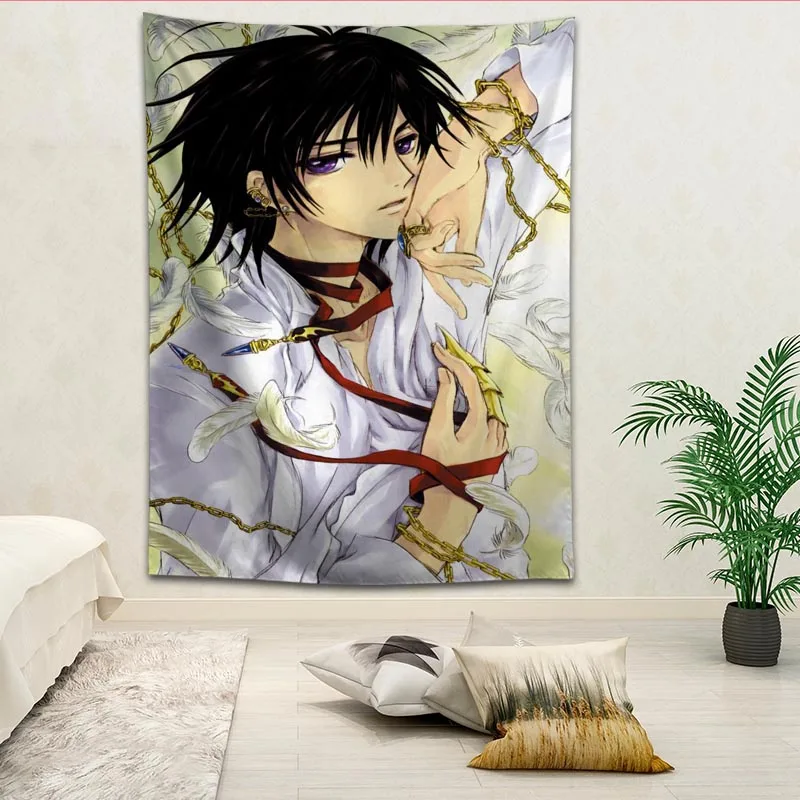 Новое поступление гобелен с принтом Geass индивидуальным кодом больше размеров
