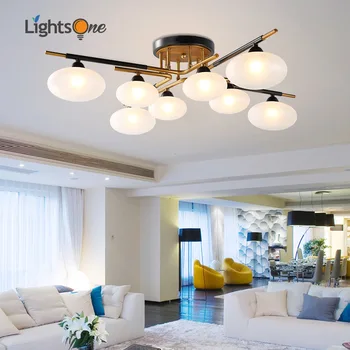 Postmodern living room LED glass ceiling lamp simple atmosphere bedroom creative personality restaurant ceiling light
Postmodern living room LED glass ceiling lamp simple atmosphere bedroom creative personality restaurant ceiling light