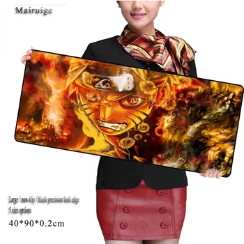 Mairuige Naruto Large Gaming Mouse Pad 40x80cm 40x90cm Mousepad Non-slip Laptop Table Mat for CS GO Speed Version Mousepads
Mairuige Naruto Large Gaming Mouse Pad 40x80cm 40x90cm Mousepad Non-slip Laptop Table Mat for CS GO Speed Version Mousepads