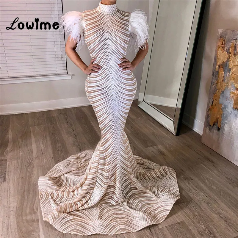 White Feather Middle East Women Evening Dresses 2019 Arabic Dubai Kaftan Long Mermaid Party Dress Prom Dresses High Neck
White Feather Middle East Women Evening Dresses 2019 Arabic Dubai Kaftan Long Mermaid Party Dress Prom Dresses High Neck