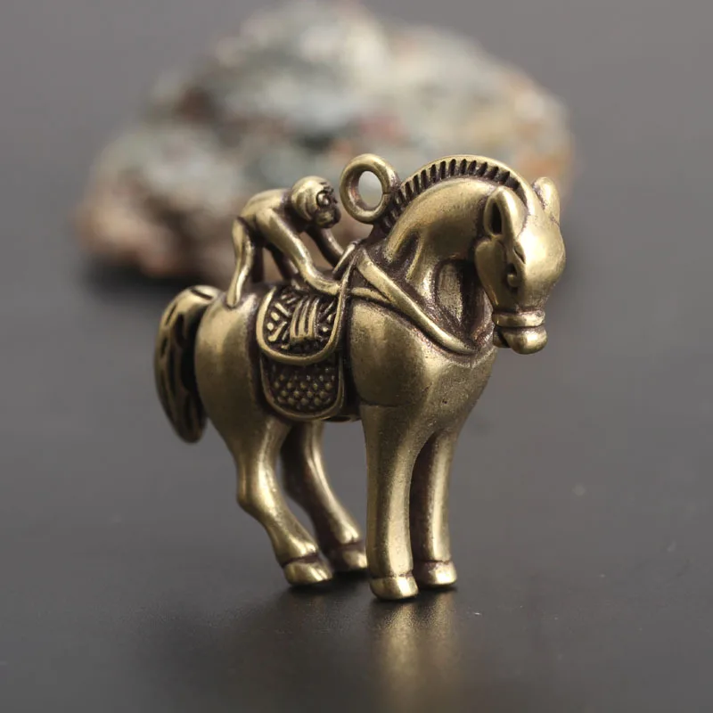 Creative Brass Horse And Monkey Cute Statue Key Chain Pendant Home Office Desktop Ornaments Funny Toys
Creative Brass Horse And Monkey Cute Statue Key Chain Pendant Home Office Desktop Ornaments Funny Toys
