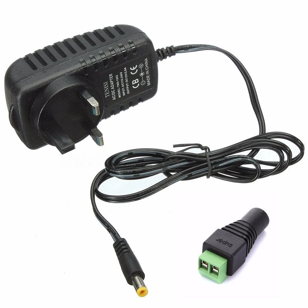 SOONHUA High Quality Power Charger DC 12V 2A 3A Power Supply Adapter Transformer For Led Strip Wireless Router Security Cameras
SOONHUA High Quality Power Charger DC 12V 2A 3A Power Supply Adapter Transformer For Led Strip Wireless Router Security Cameras