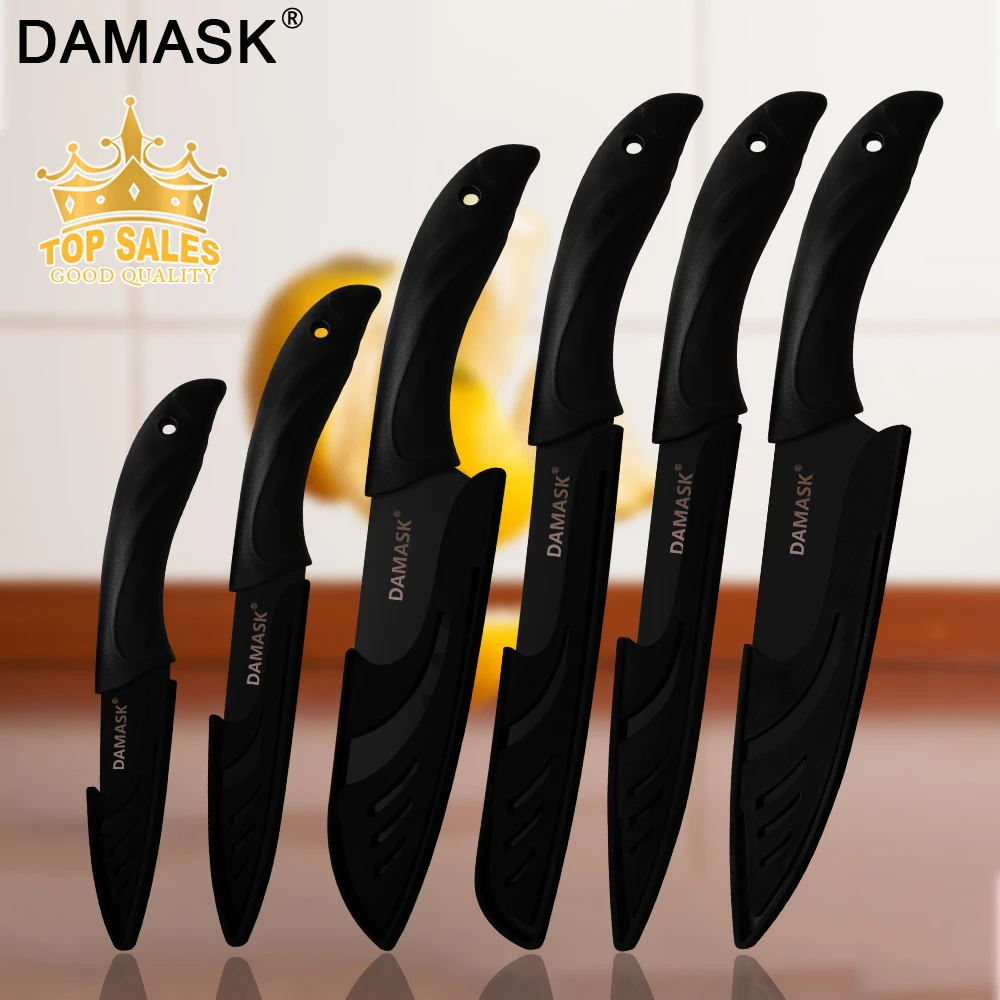 Damask Stainless Steel Kitchen Knives Set 6-piece Set Chef Cleaver Cooking Knife Multi-functional Meat Slicer Kitchen Tools 
Damask Stainless Steel Kitchen Knives Set 6-piece Set Chef Cleaver Cooking Knife Multi-functional Meat Slicer Kitchen Tools