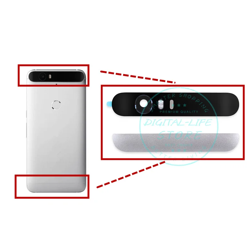 Top Glass Camera Flash Lens + Back Battery Rear Cover Housing Door for Huawei for Google Nexus 6P Replacement Repair Spare Parts
Top Glass Camera Flash Lens + Back Battery Rear Cover Housing Door for Huawei for Google Nexus 6P Replacement Repair Spare Parts