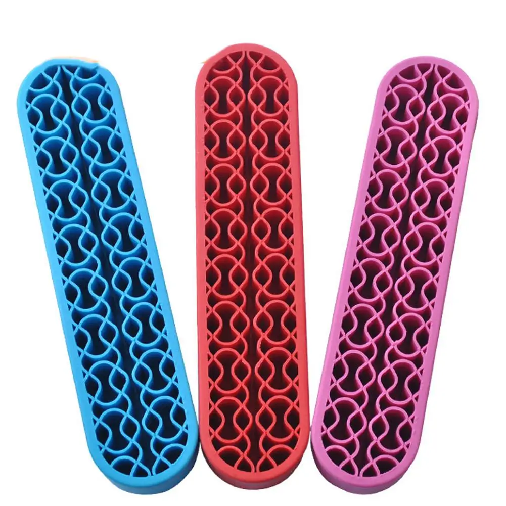 New Silicone Nail Pen Holder Makeup Brush Display Stand Storage Case Desk Organizer
New Silicone Nail Pen Holder Makeup Brush Display Stand Storage Case Desk Organizer