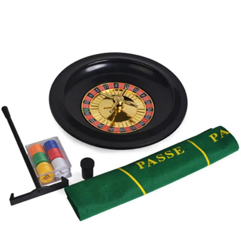 10-inch Poker Plastic Turntable Set 60pcs Small Poker Chips and Tablecloth Bingo Marker Recreation Entertainment Game Roulette
10-inch Poker Plastic Turntable Set 60pcs Small Poker Chips and Tablecloth Bingo Marker Recreation Entertainment Game Roulette