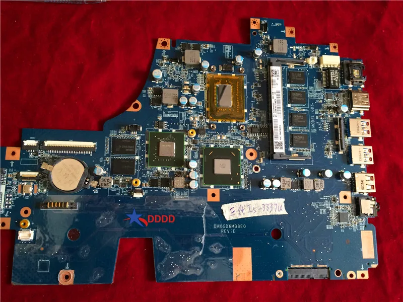 Original A1946150A FOR Sony Vaio SVF15AA1QM Motherboard with i5-3337U CPU DA0GD6MB8E0 fully tested
Original A1946150A FOR Sony Vaio SVF15AA1QM Motherboard with i5-3337U CPU DA0GD6MB8E0 fully tested