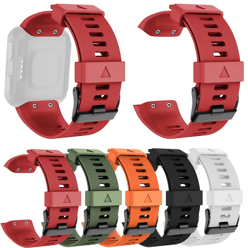 Silicone Wrist Strap Sports Wristband Smart Watch Band Silicone Wrist Strap Bracelet for Garmin Forerunner 35 #C
Silicone Wrist Strap Sports Wristband Smart Watch Band Silicone Wrist Strap Bracelet for Garmin Forerunner 35 #C