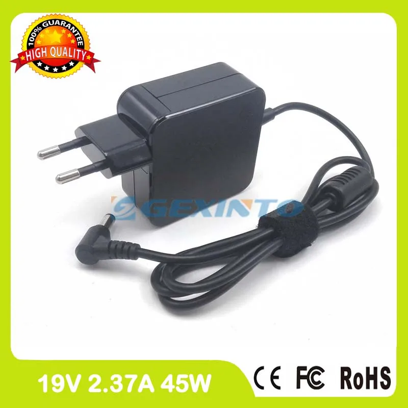 19V 2.37A 45W laptop ac adapter charger for Asus A450E A450EA A550EA A550L A550LA A550LAV A550WA A552WA A750LA A751NA EU Plug
19V 2.37A 45W laptop ac adapter charger for Asus A450E A450EA A550EA A550L A550LA A550LAV A550WA A552WA A750LA A751NA EU Plug
