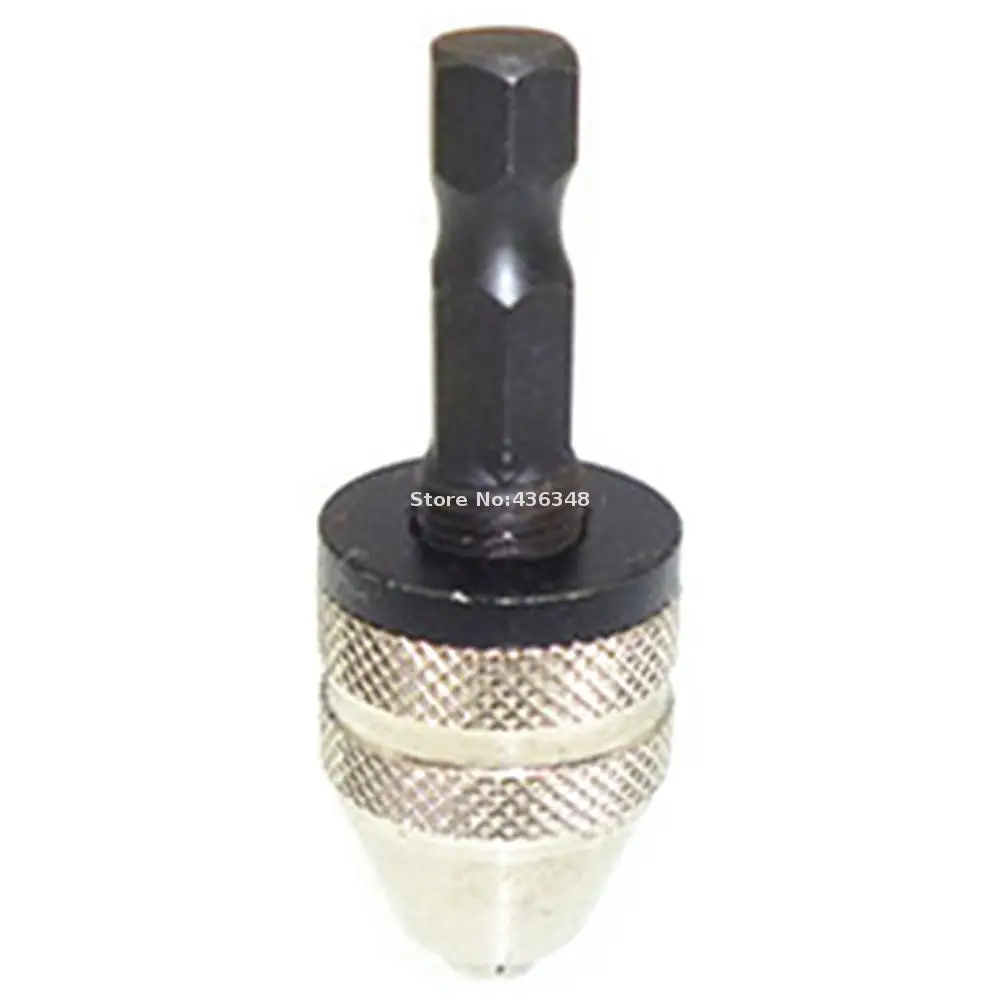 Electric Drill Quick Change Converter 1/4-inch Shank Keyless Drill Bit Chuck Hex Shank Keyless Chuck Clamping Range 0.3mm-3mm
Electric Drill Quick Change Converter 1/4-inch Shank Keyless Drill Bit Chuck Hex Shank Keyless Chuck Clamping Range 0.3mm-3mm