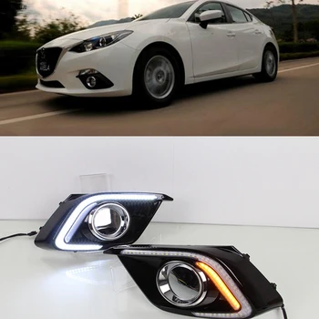 CSCSNL 1 set For Mazda 3 Axela 2013 2014 2015 2016 with turnning signal Waterproof ABS 12V Fog Lamp DRL Daytime Running Light
CSCSNL 1 set For Mazda 3 Axela 2013 2014 2015 2016 with turnning signal Waterproof ABS 12V Fog Lamp DRL Daytime Running Light