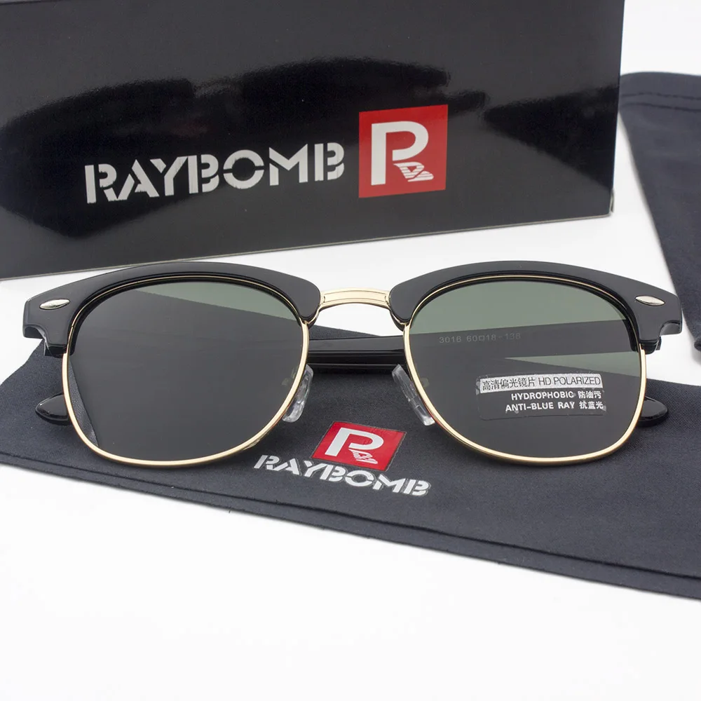 Classic Design Eyewear Polarized Sunglasses Men Women Sun glasses Retro Vintage Half frame Shades
Classic Design Eyewear Polarized Sunglasses Men Women Sun glasses Retro Vintage Half frame Shades