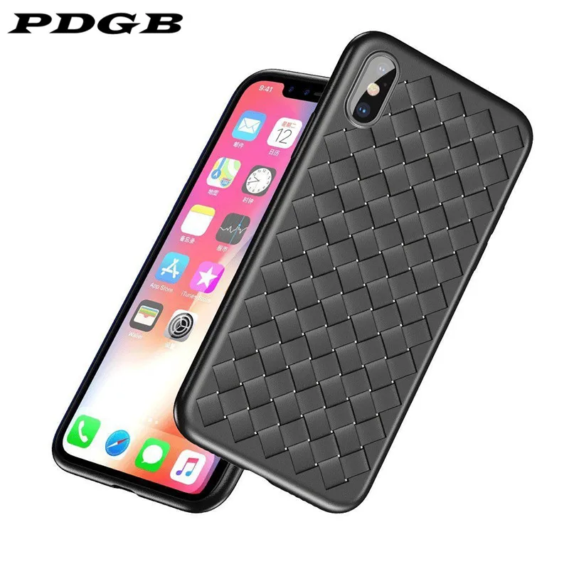 PDGB Woven Pattern TPU Case For iPhone Xs Max X 5 5s SE 6 6s Plus 7 Plus 8 Plus Ultra-Thin Shockproof Soft Silicone Cover Shell
PDGB Woven Pattern TPU Case For iPhone Xs Max X 5 5s SE 6 6s Plus 7 Plus 8 Plus Ultra-Thin Shockproof Soft Silicone Cover Shell