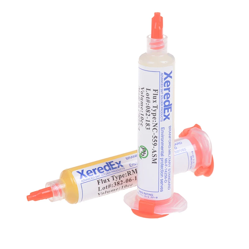 NC-559-ASM RMA-223-UV BGA PCB No-Clean Solder Paste Welding Advanced Oil Flux Grease 10cc Soldering Repair + Needles
NC-559-ASM RMA-223-UV BGA PCB No-Clean Solder Paste Welding Advanced Oil Flux Grease 10cc Soldering Repair + Needles