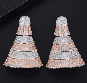 Three Colors Trendy Geometry Pierced Triangle Pendant Cubic Zirconia Dangle Drop Earrings For Women Girls
Three Colors Trendy Geometry Pierced Triangle Pendant Cubic Zirconia Dangle Drop Earrings For Women Girls