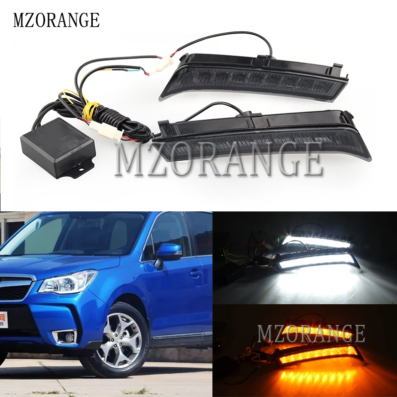 MZORANGE 2Pcs/Pair Car LED Daytime Running Light Daylight Fog Lamp Black Cover DRL For Subaru Forester 2013 2014 2015 2016
MZORANGE 2Pcs/Pair Car LED Daytime Running Light Daylight Fog Lamp Black Cover DRL For Subaru Forester 2013 2014 2015 2016