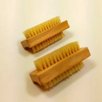 Bristle Nail Art Trimming Brush Wooden Handle Double Brush Sided Nail Cleaning Scrubbing Tools
Bristle Nail Art Trimming Brush Wooden Handle Double Brush Sided Nail Cleaning Scrubbing Tools