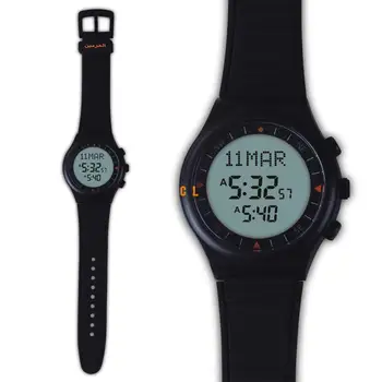 Azan Watch 6506 Islamic Qibla Watch With Prayer Compass Muslim Watch Best islamic gifts Black Color 1pc
Azan Watch 6506 Islamic Qibla Watch With Prayer Compass Muslim Watch Best islamic gifts Black Color 1pc