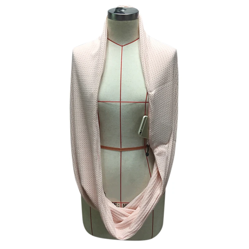 1 Pcs Women Winter Convertible Infinity Scarf with Zipper Pocket Solid Color Loop Scarf XIN-Shipping
1 Pcs Women Winter Convertible Infinity Scarf with Zipper Pocket Solid Color Loop Scarf XIN-Shipping