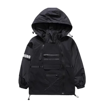 Boys Coats Children Outerwear Teenager Trench Coats Letter Printed Boys Hooded Windproof Kids Outerwear Windbreaker
Boys Coats Children Outerwear Teenager Trench Coats Letter Printed Boys Hooded Windproof Kids Outerwear Windbreaker