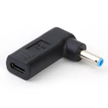 90 Degree USB-C Type-C Female to 4.5x3.0mm DC Male Plug Adapter for HP Laptop power supply plug conversion
90 Degree USB-C Type-C Female to 4.5x3.0mm DC Male Plug Adapter for HP Laptop power supply plug conversion