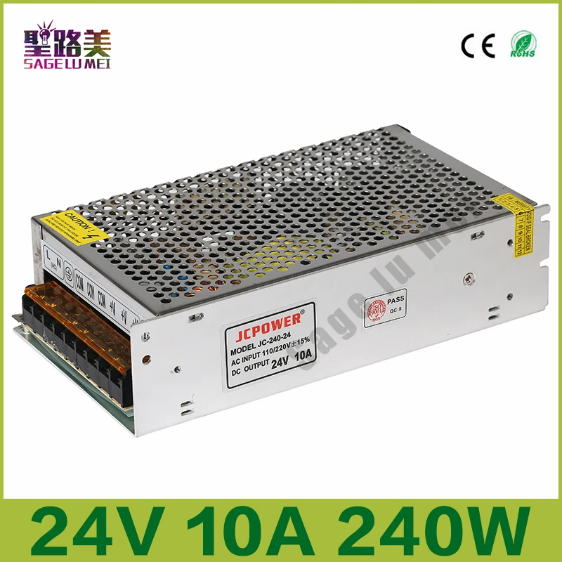 best price 24V 10A 240W Universal Regulated Switching LED Power Supply transformer for CCTV PSU LED strip lamp lights
best price 24V 10A 240W Universal Regulated Switching LED Power Supply transformer for CCTV PSU LED strip lamp lights