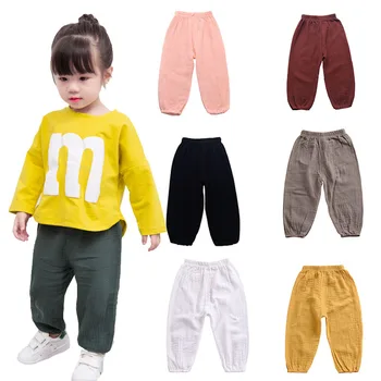Autumn Baby Pants Girl Boy Clothes Fashion Solid Print Cotton Long Harem Pants Trousers Toddler Casual Bottoms Clothing
Autumn Baby Pants Girl Boy Clothes Fashion Solid Print Cotton Long Harem Pants Trousers Toddler Casual Bottoms Clothing