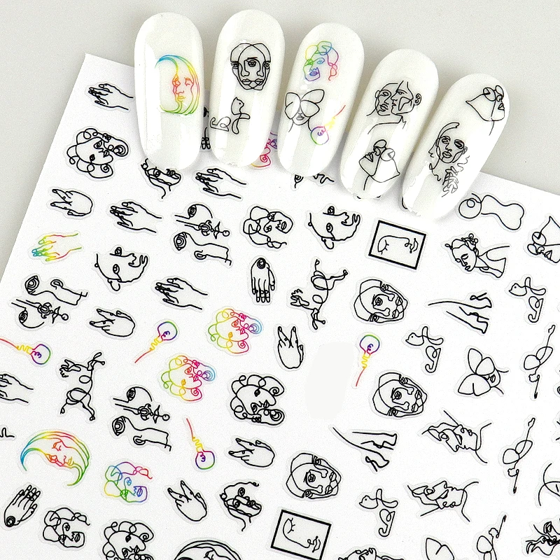 Наклейки на ногти Озон