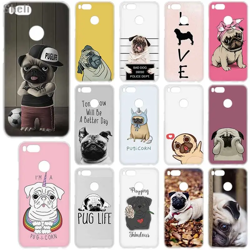 Sheli Pug Dog Hard phone case for Xiaomi 5X A1 redmi note 4x 5A 5 pro redmi 4a 4x 5a 5plus 6a 6pro 9 8 Note7
Sheli Pug Dog Hard phone case for Xiaomi 5X A1 redmi note 4x 5A 5 pro redmi 4a 4x 5a 5plus 6a 6pro 9 8 Note7