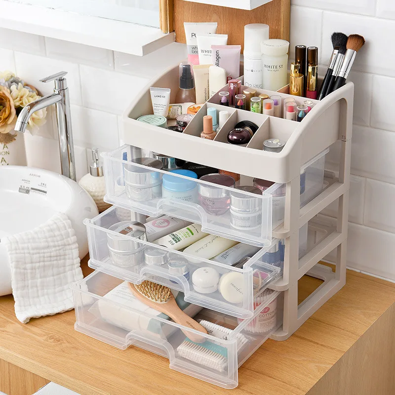 Plastic Cosmetic Drawer Makeup Organizer Jewelry Container Storage Box Multi-layer Holder Bathroom Desktop Case
Plastic Cosmetic Drawer Makeup Organizer Jewelry Container Storage Box Multi-layer Holder Bathroom Desktop Case