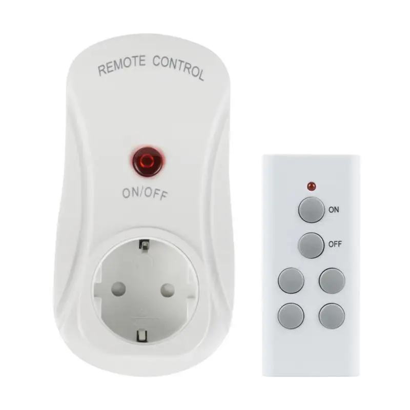 Smart Wireless Wall Socket Power Outlet Light Switch Plug Socket Smart Home Device with Remote Control EU Standard Plug S2
Smart Wireless Wall Socket Power Outlet Light Switch Plug Socket Smart Home Device with Remote Control EU Standard Plug S2