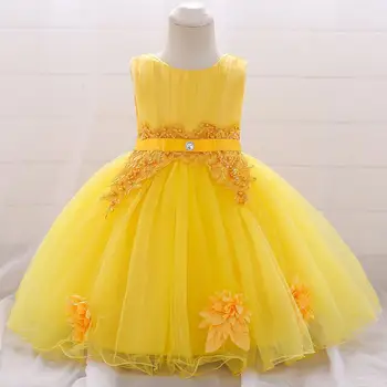 Yellow Pink Red White Baby Girl Beading Rhinestone Embroidery Evening Party Dress 0-24Months Infant Flower Girl Wedding Birthday
Yellow Pink Red White Baby Girl Beading Rhinestone Embroidery Evening Party Dress 0-24Months Infant Flower Girl Wedding Birthday