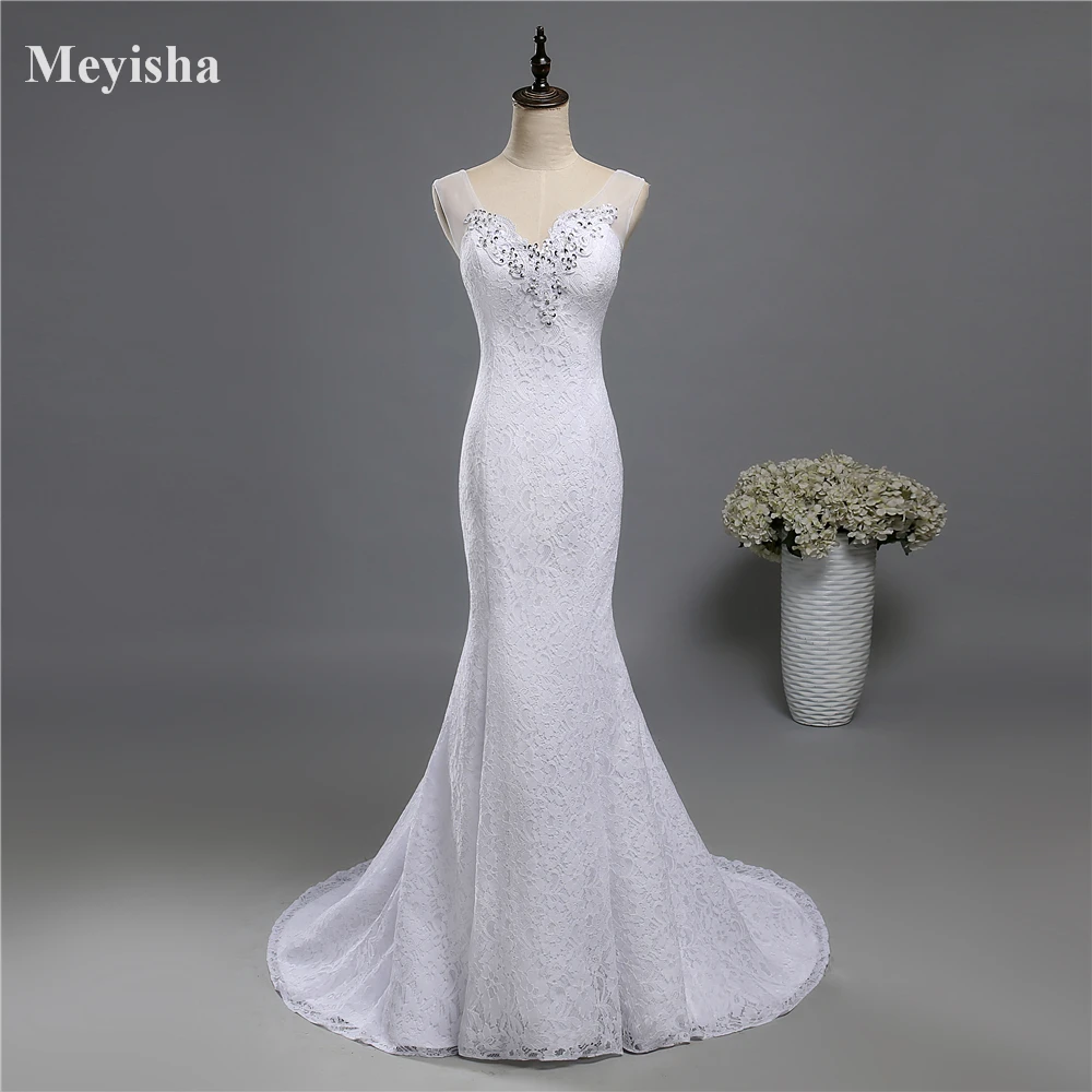 ZJ9140 2023 lace White Ivory Mermaid Wedding Dresses for brides Plus Size Maxi Formal Customer Made With Train Size 2-26W
ZJ9140 2023 lace White Ivory Mermaid Wedding Dresses for brides Plus Size Maxi Formal Customer Made With Train Size 2-26W
