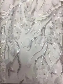 Nigerian french net Lace yaking-92855 Embroidered Cord Lace Fabric with full beads for bridal dress
Nigerian french net Lace yaking-92855 Embroidered Cord Lace Fabric with full beads for bridal dress