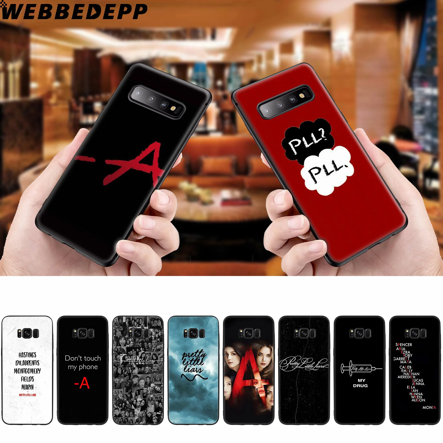 WEBBEDEPP Pretty Little Liars Tv Soft Case for Samsung Galaxy S10 S10e S9 S8 Plus S7 S6 Edge S9 Plus & J6 2018 Note 10 Plus 9 8
WEBBEDEPP Pretty Little Liars Tv Soft Case for Samsung Galaxy S10 S10e S9 S8 Plus S7 S6 Edge S9 Plus & J6 2018 Note 10 Plus 9 8