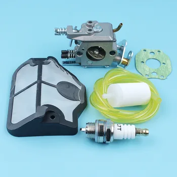 Carburetor Gasket Air Fuel Filter 60cm Line Spark Plug Kit For Husqvarna 36 41 136 136LE 137 137E 141 141LE 142 142E Chainsaw
Carburetor Gasket Air Fuel Filter 60cm Line Spark Plug Kit For Husqvarna 36 41 136 136LE 137 137E 141 141LE 142 142E Chainsaw