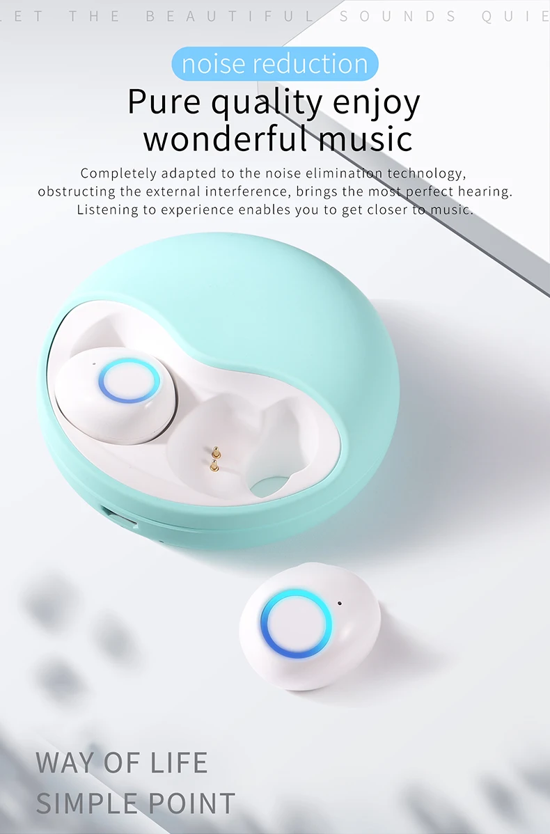 Wireless Earphone Bluetooth 5.0 TWS 3D Stereo Sound Earbuds Auto Connect Hands free Phone Call Mini Bass Headphones Wireless Earphone Bluetooth 5.0 TWS 3D Stereo Sound Earbuds Auto Connect Hands free Phone Call Mini Bass Headphones