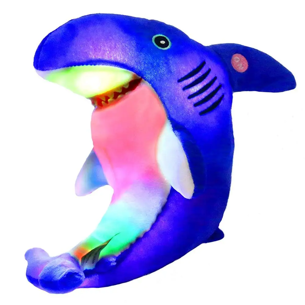 LED Blue Baby Shark Stuffed Animal Glow Plush Ocean Species Toy Light Up Afraid of Dark Gift for Baby
LED Blue Baby Shark Stuffed Animal Glow Plush Ocean Species Toy Light Up Afraid of Dark Gift for Baby