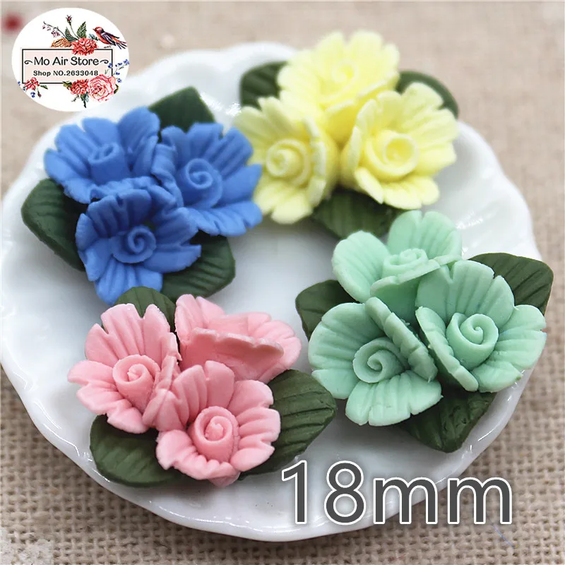 5pcs 18mm Mixed Color handmade ceramics flower flatback cabochon DIY jewelry phone decoration No Hole
5pcs 18mm Mixed Color handmade ceramics flower flatback cabochon DIY jewelry phone decoration No Hole